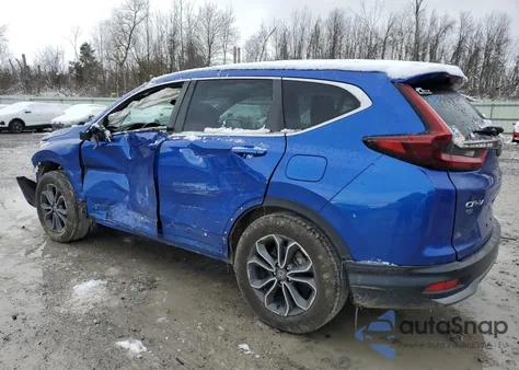 2022 Honda Cr-V Ex z USA, uszkodzony, nr VIN 7FARW2H54NE024574